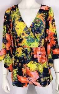 Betsy Johnson Women's Kimono-Style Blouse